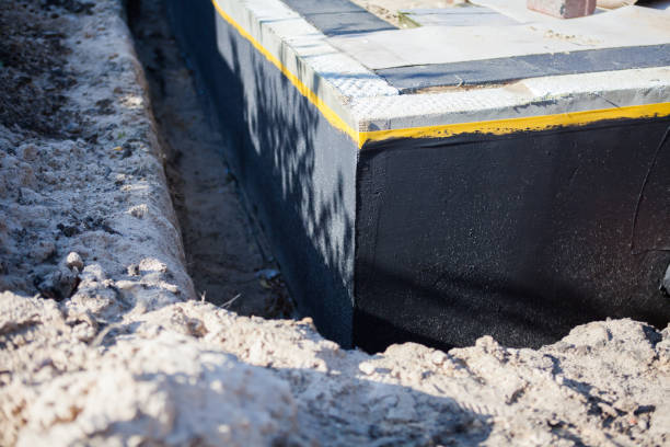 Residential Waterproofing installation at a Ethridge, TN home by SJ Waterproofing Pros