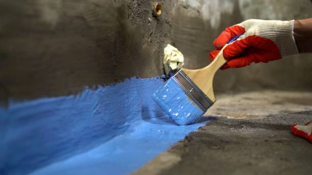 Commercial Waterproofing project at a Ethridge, TN business property by SJ Waterproofing Pros
